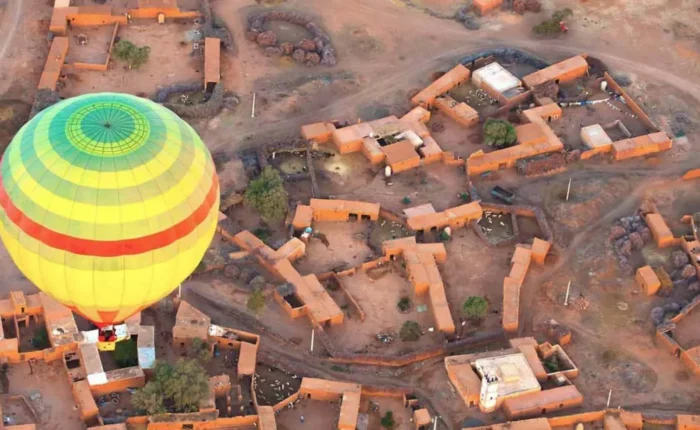 hot air balloon